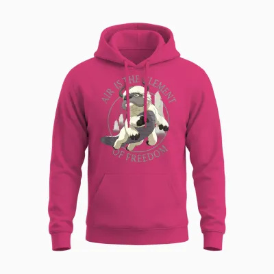 Avatar: the Last Airbender Appa Air the Element of Freedom Unisex Hoodie - Heliconia