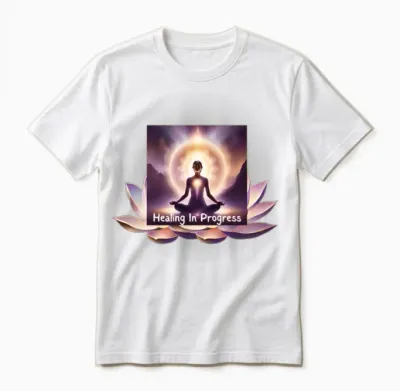 Healing in Progress Unisex T-Shirt - White