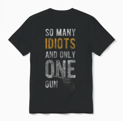 Sarcasm Funny Unisex T-Shirt - Black