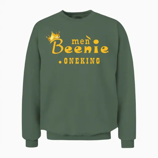 Jamaica Win Beenie Man Verzuz Unisex Sweatshirt in Military Green