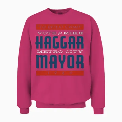 Mayor Haggar Unisex Sweatshirt - Heliconia