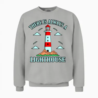 Funny Lighthouse Gift Unisex Sweatshirt - Ash