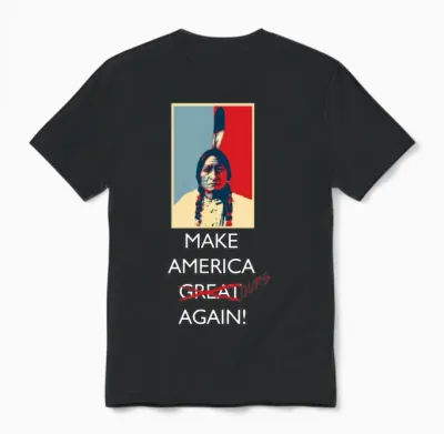 Make America Ours Again Unisex T-Shirt - Black