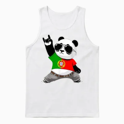 Drapeau Portugais Hommes Femmes Enfants Portugal Unisex Tank Top - White