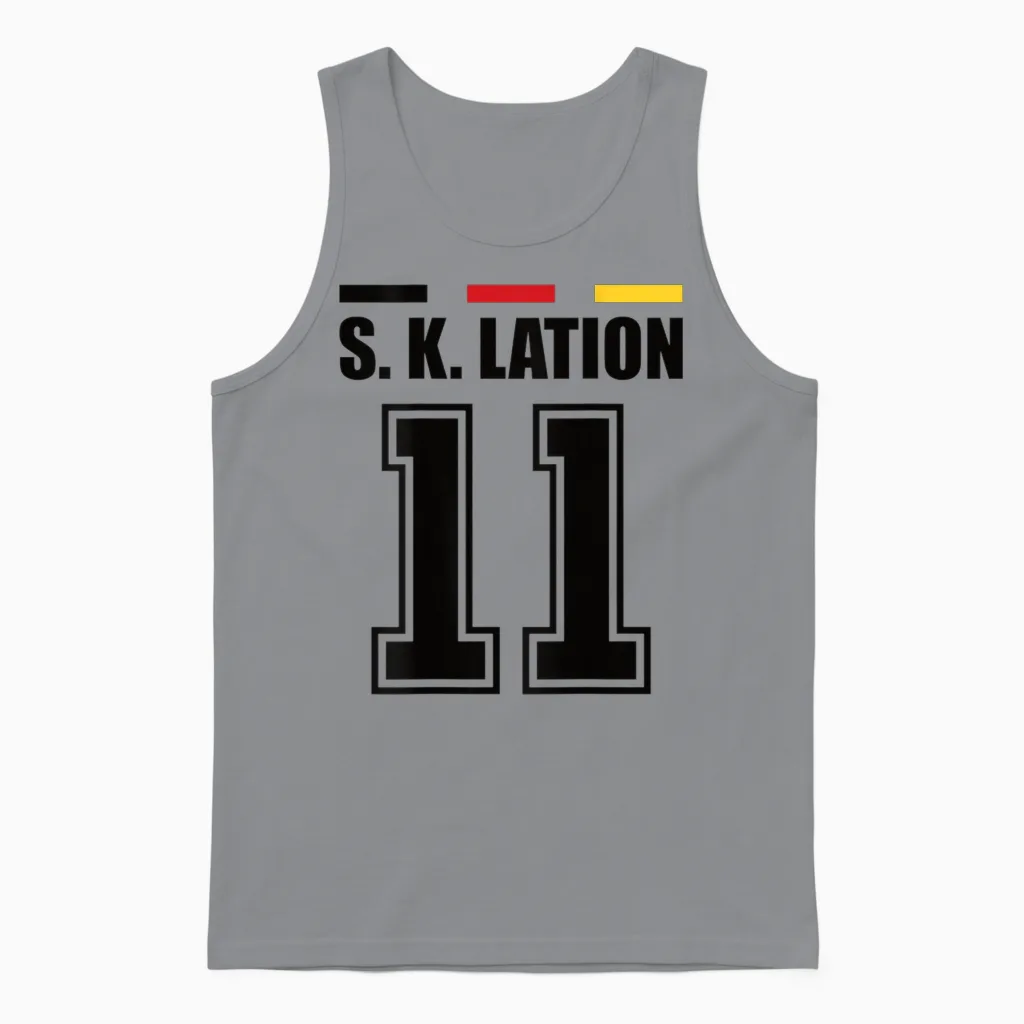 Lustige Namen Deutschland Trikot Für Mallorca Und Die Party Unisex Tank Top in Sport Grey