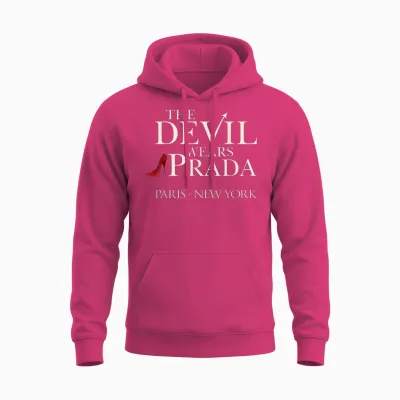 Devil Wears Prada Logo Paris Unisex Hoodie - Heliconia