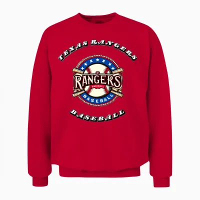 Texas-Rangers Baseball Unisex Sweatshirt - Red