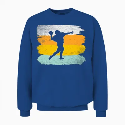 Rugby Retro Unisex Sweatshirt - Royal