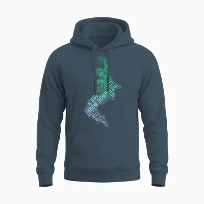 Children's Breakdance T-Shirt Breakdancer B-Boy B-Girl Breakdance T-Shirt, Black Unisex Hoodie - Dark Heather