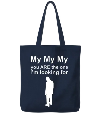 Joe Kenda My My My Tote Bags - Navy
