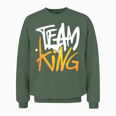 Team King ! Only One Place Unisex Sweatshirt - Military Green
