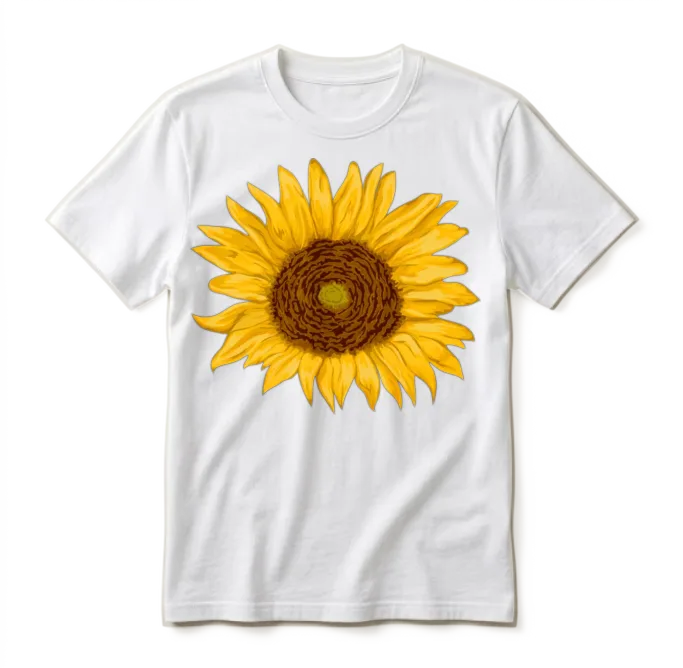 Sunflower Unisex T-Shirt - White