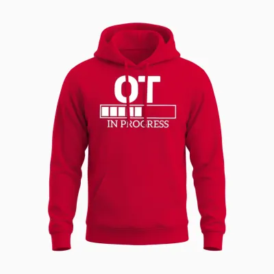 Occupational Therapy Ot Unisex Hoodie - Red