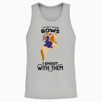 Arch Guard on the Horse Unisex Tank Top - Ash