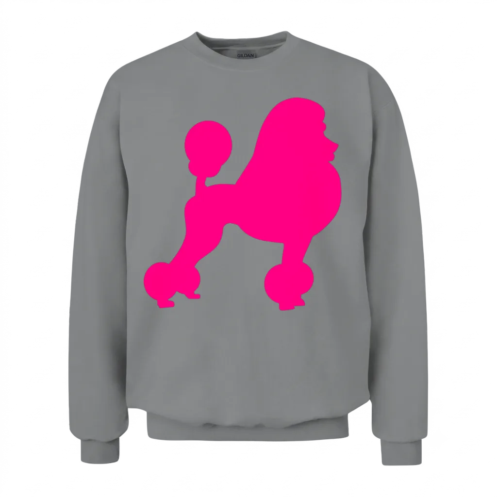 Poodle Unisex Sweatshirt - Sport Grey