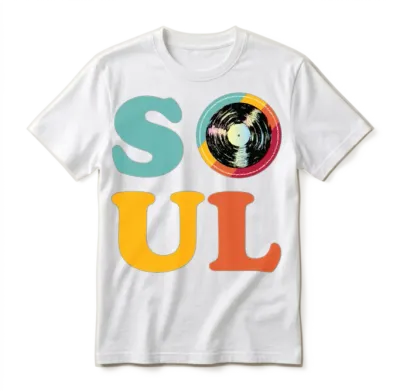 Soul Retro Unisex T-Shirt - White
