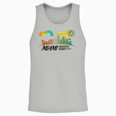 Masters Tennis Miami Unisex Tank Top - Ash