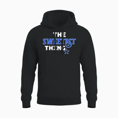 Sweetest Thing Unisex Hoodie - Black