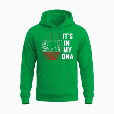 Persian Flag T-Shirt, Black Unisex Hoodie - Irish Green