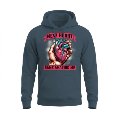 Transplant Surgery New Heart Same Surgical Tech Unisex Hoodie - Dark Heather