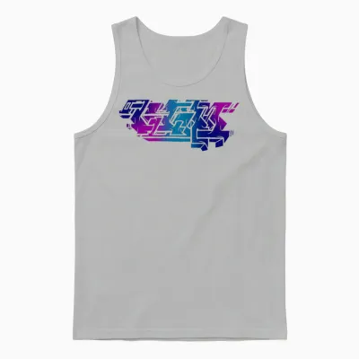 Graffiti Piece - Dark Unisex Tank Top - Ash