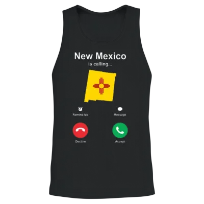 Travels New Mexico Gift Unisex Tank Top - Black