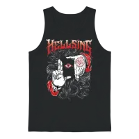 Hellbound Vision – Dark Occult Gothic Streetwear T Unisex Tank Top - Black – 1