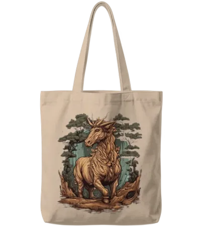 A Mystical Horse Tote Bags - Natural