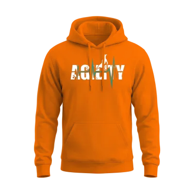 Agility Dogs - Agility Unisex Hoodie - Safety Orange