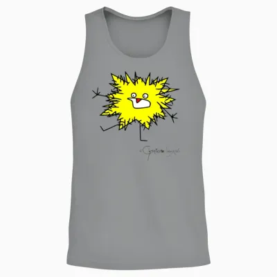 Woolly Beastie Freaks Out © Chyropterum Innoxius Unisex Tank Top - Sport Grey