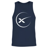 Space X Spacex Elon Musk Unisex Tank Top - Navy – 2