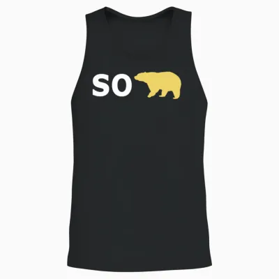 Sober Unisex Tank Top - Black