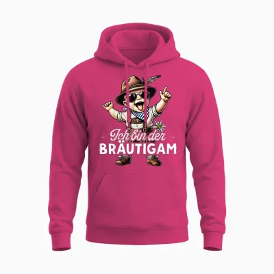 Poltern Bräutigam T-Shirt Jga Männer Junggesellenabschied Unisex Hoodie - Heliconia