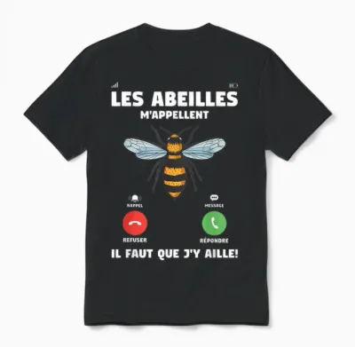 Funny Quote Beekeeping for a Beekeeper T-Shirt, Black, S Unisex T-Shirt - Black