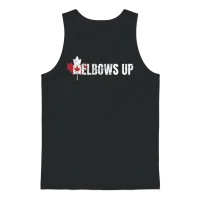 Elbows Up Canada Unisex Tank Top - Black – 1