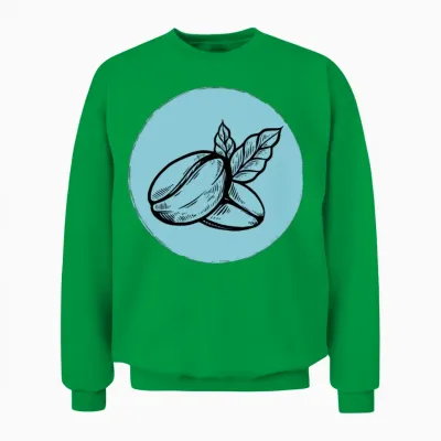 Coffee Bean Unisex Sweatshirt - Irish Green