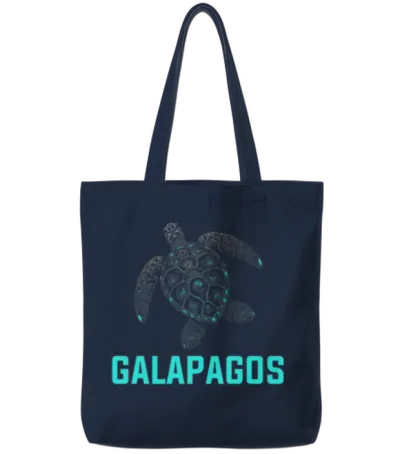 Galapagos Islands, Ecuador Galapagos Tote Bags - Navy
