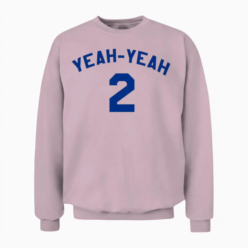 The Sandlot - Yeah-Yeah Jersey Unisex Sweatshirt in Light Pink