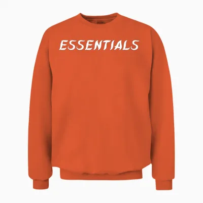 Shirt - Essentials T-Shirt for Men , Women Unisex Sweatshirt - Orange