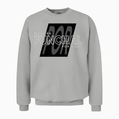 Funchal Portugal Performance - Funchal Madeira Portugal Unisex Sweatshirt - Ash
