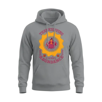 Funny Thanksgiving Unisex Hoodie - Sport Grey