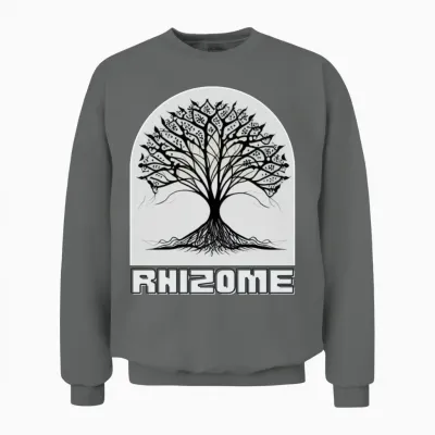 Botanic Brave Unisex Sweatshirt - Graphite Heather