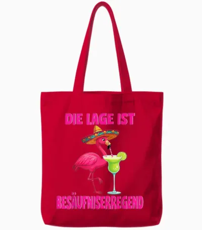 Malle Party Group Shirt Mallorca Outfit Women's Men's Party Tote Bags - Red