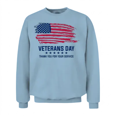 Veterans Day Classic Unisex Sweatshirt - Light Blue