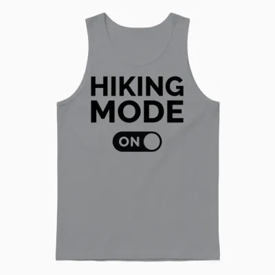 Hiking Mode On Unisex Tank Top - Sport Grey
