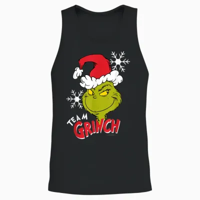 Grinch - Side Eye T-Shirt, Black, S Unisex Tank Top - Black