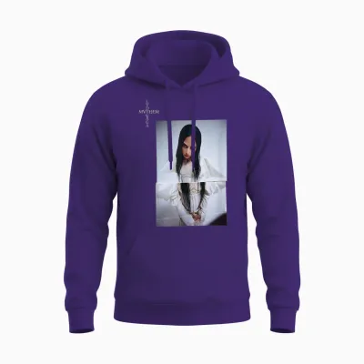 Official Lady Gaga Mayhem Photo Unisex Hoodie - Purple