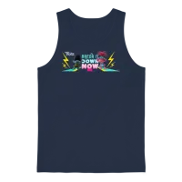 Trolls Break It Down Now Unisex Tank Top - Navy – 1