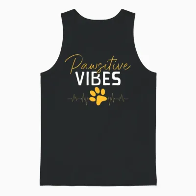 Dog Lover Owner Dog Lover Unisex Tank Top - Black