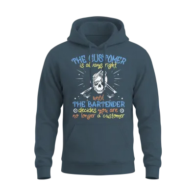 Funny Bartender Unisex Hoodie - Dark Heather